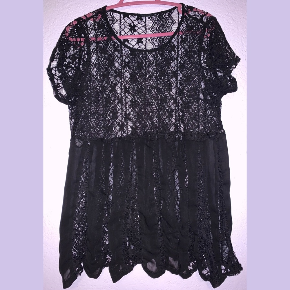 torrid lace top